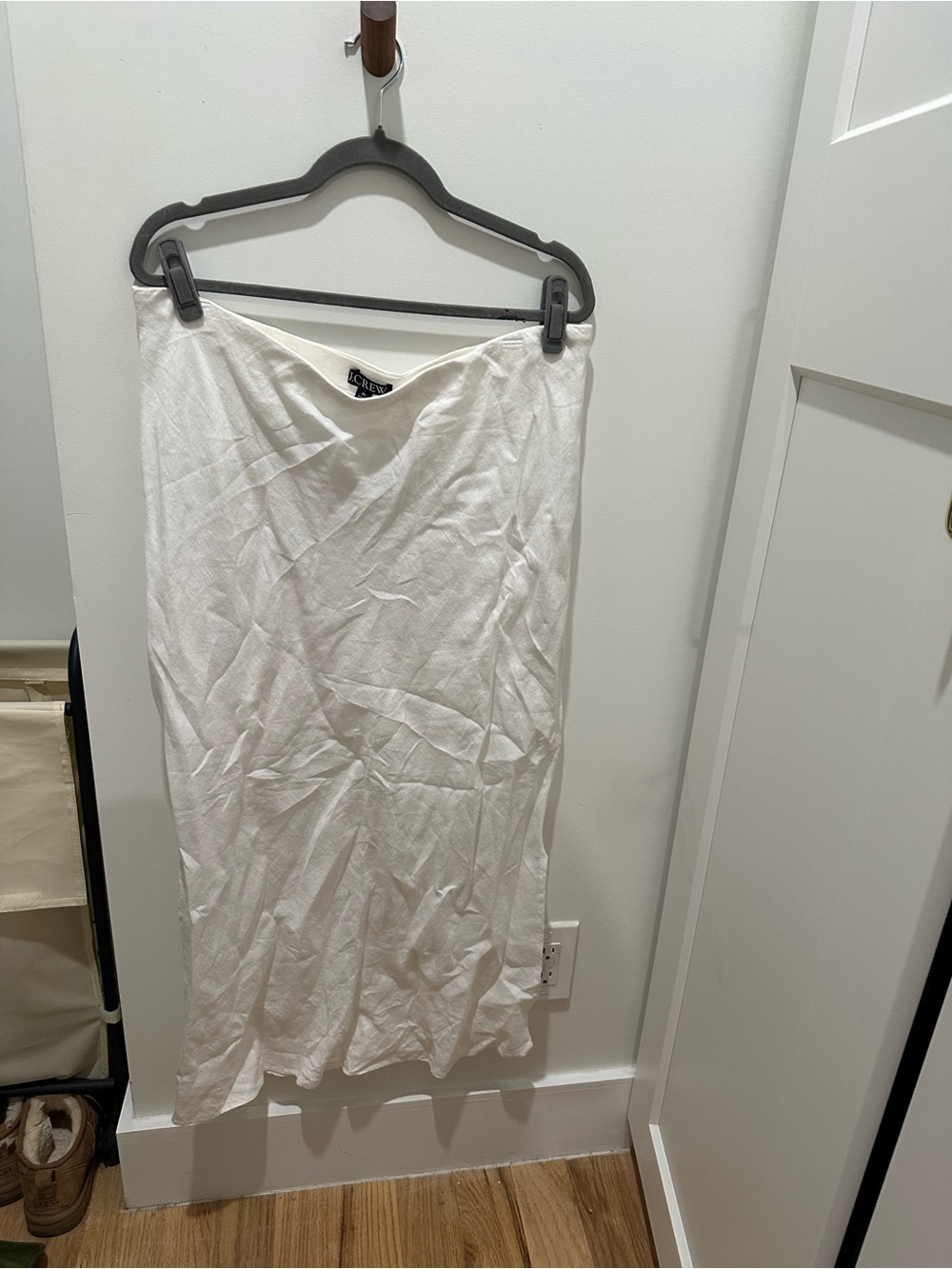 J. Crew White Maxi Skirt - NWT